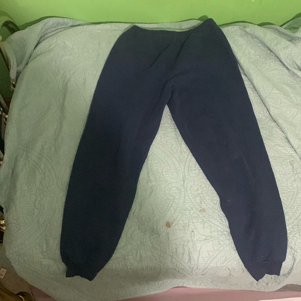 Navy blue sweats